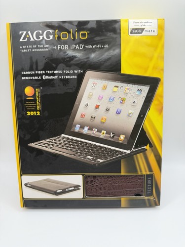 Zagg folio testurizzato fibra - zagg,