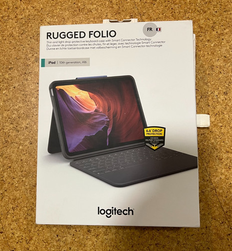 Logitech rugged folio per - rugged, ipad